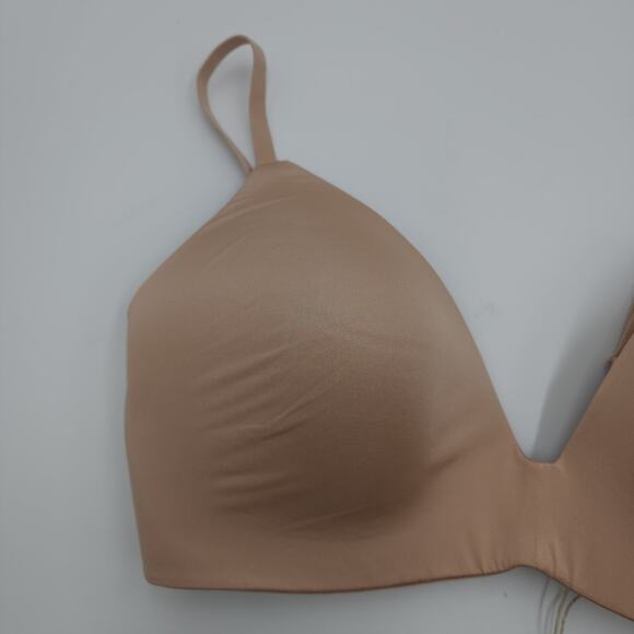 SKIMS Wireless Form T Shirt Demi Bra in Mica Size 32DD - Picture 2 of 8